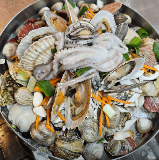 청량리 맛집 "조개까는삼겹살" 음식사진