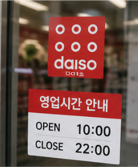 다이소 휴무일