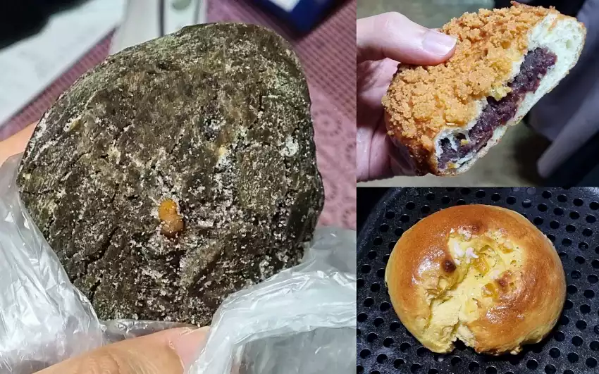 블랙홀도넛, 튀김소보로, 팡오레를 차례로 모았습니다.