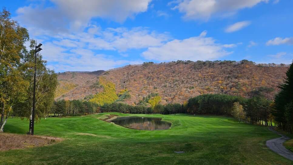 골프장 경험담 모나용평cc 해발 780m 청정 지역의 골프장 용평 리조트