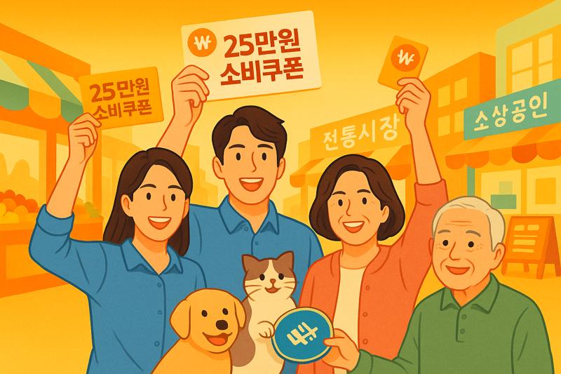 전국민 소비지원,소상공인 지원 강화