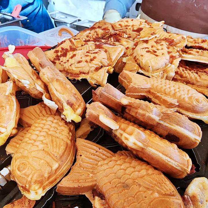 생방송오늘저녁 종로 광장시장 웨이팅은 기본 줄 서는 맛집 팥 크림치즈 고구마 피자 붕어빵 맛집 추천