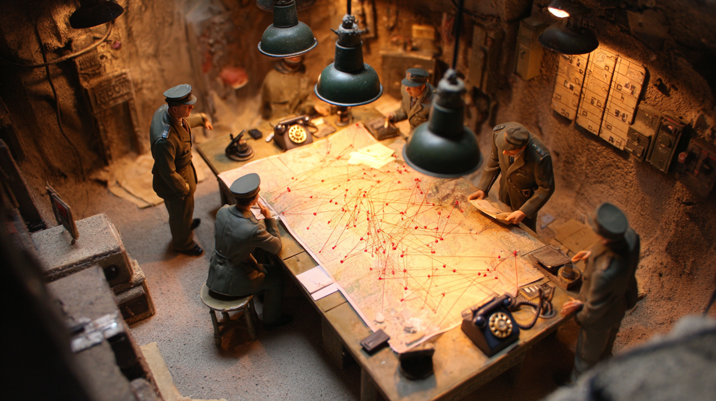 미니어처풍으로 재해석한 다키스트 아워 장면 by pearl's review