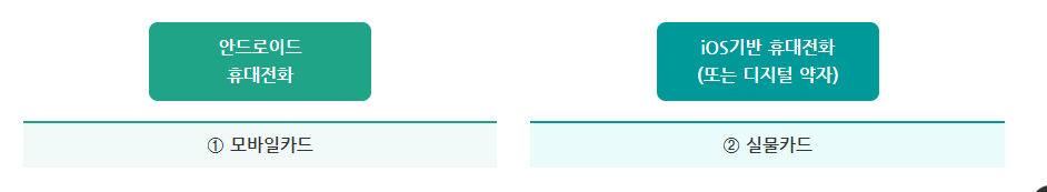 기후동행카드 종류