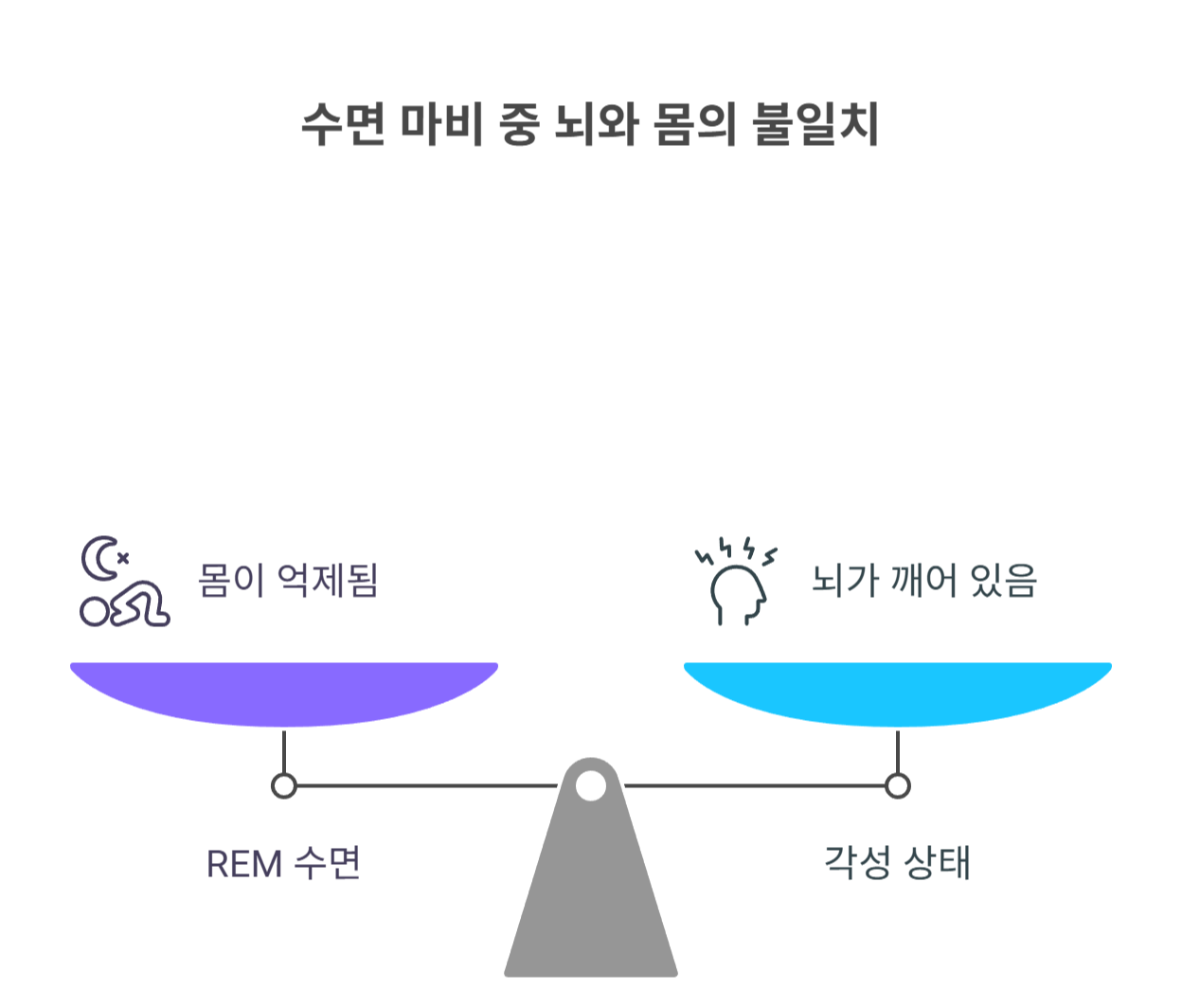 가위눌림이란? 뇌와 몸이 분리되는 현상