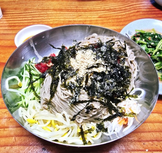 극한직업 열무막국수 맛집 검산막국수