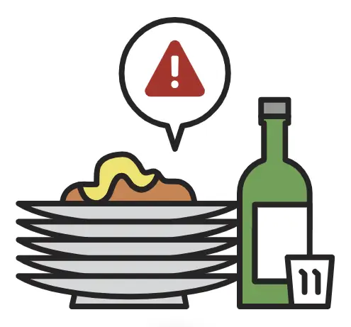 역류성 식도염 과식피하기