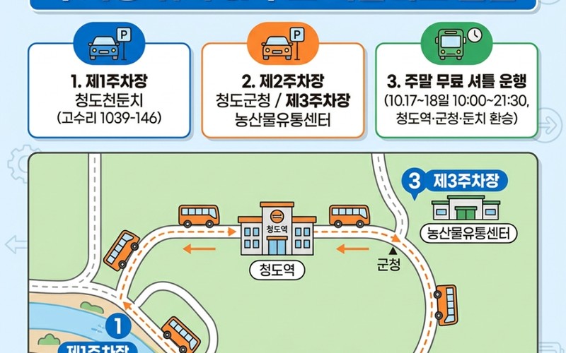 2026 청도반시축제 일정·인순이 박상민 라인업 및 주차·셔틀 총정리 -