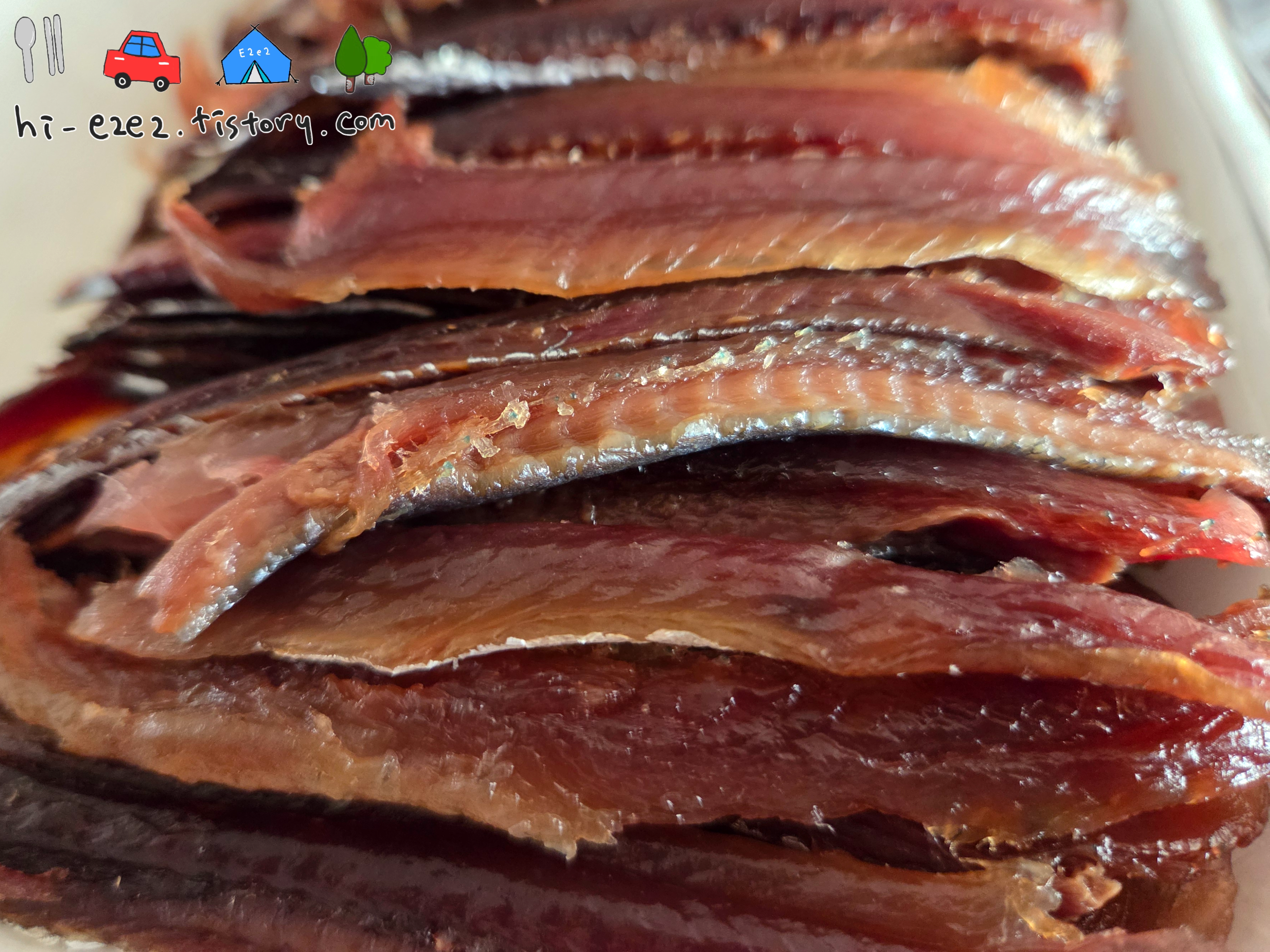 양학동과메기 클로즈업