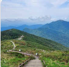 대한민국 가장 높은산 TOP 10