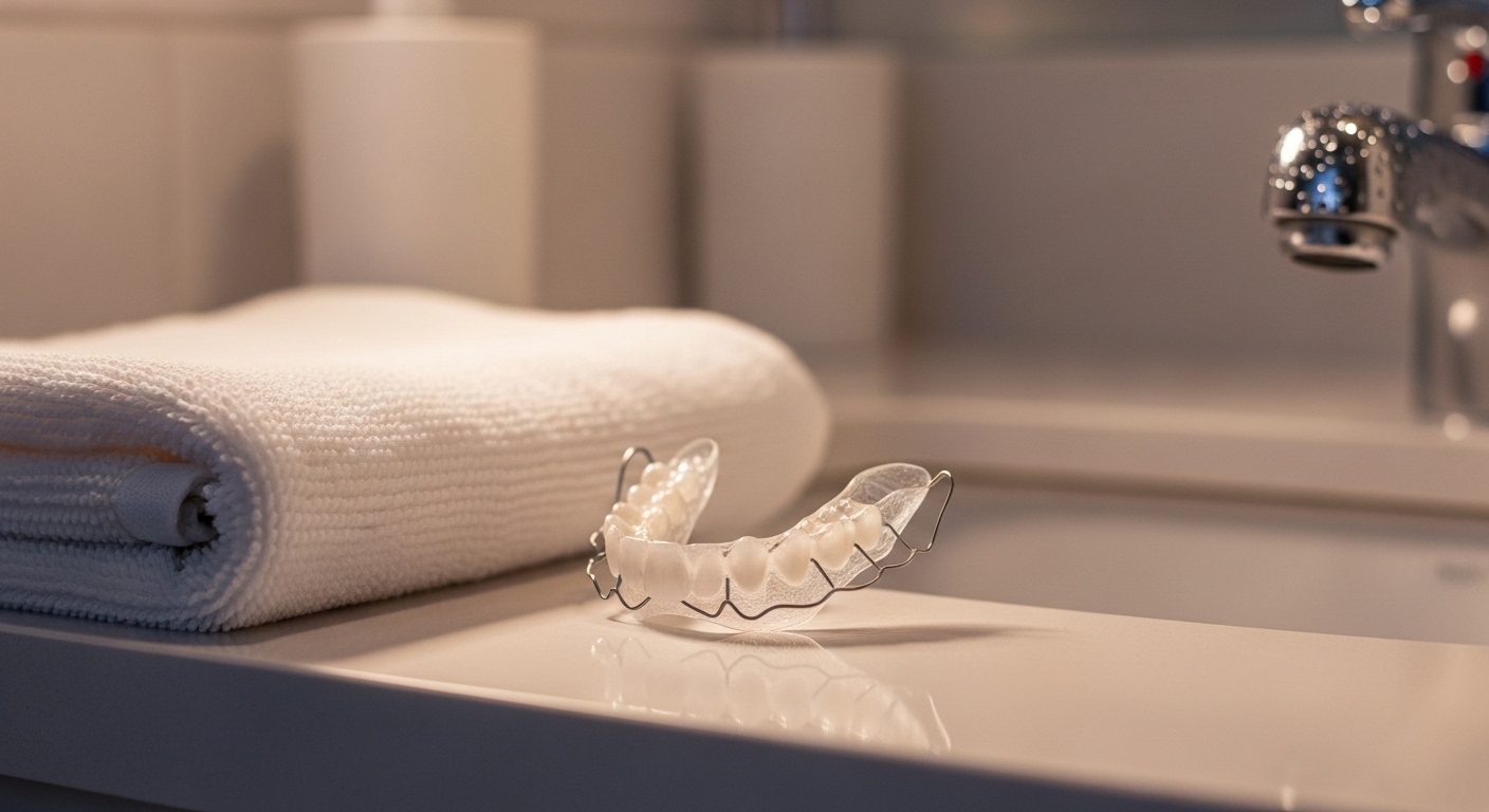 치과관리팁&amp;#44; 교정후관리&amp;#44; 유지장치세척