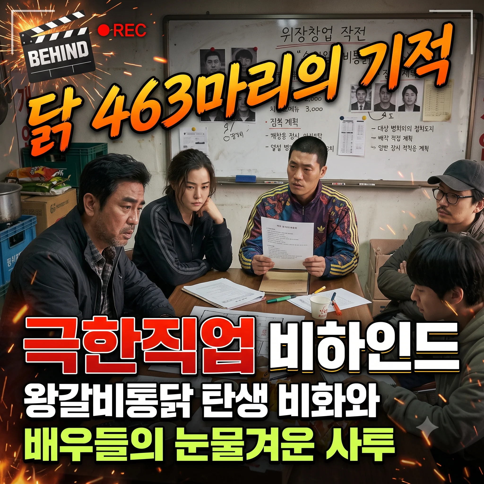 영화 극한직업 제작 비하인드 수원왕갈비통닭 탄생 비화와 마약반 배우들의 숨은 노력 시네마워커 대표 썸네일