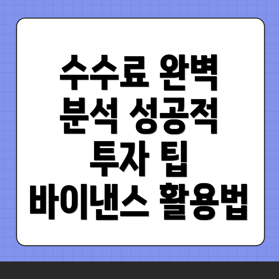 바이낸스 선물 수수료