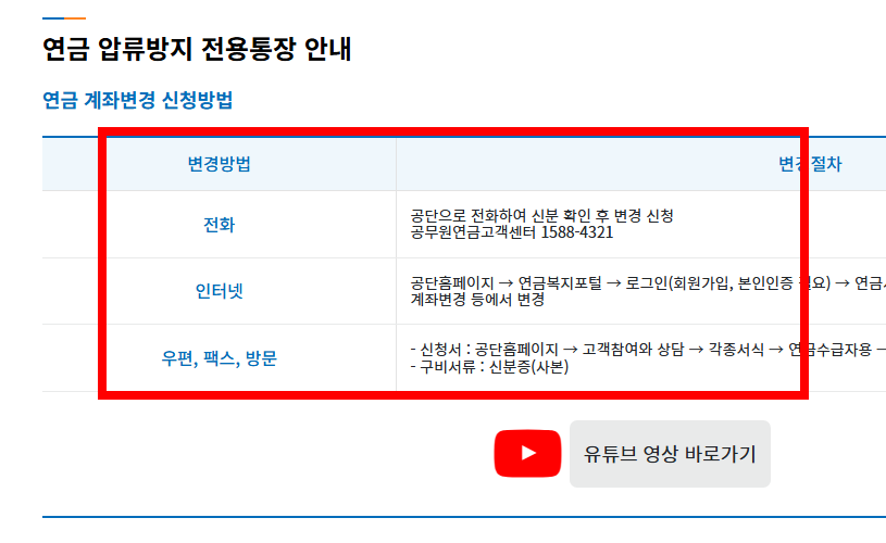 공무원연금 수령시기 알아보기