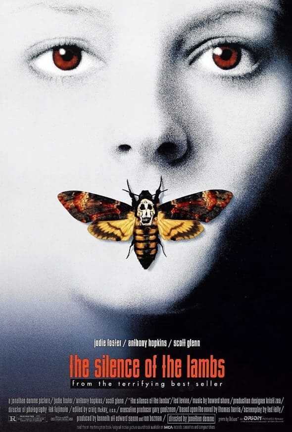 쿠팡 플레이 추천 영화 양들의 침묵 (The Silence of the Lambs, 1991) 포스터
