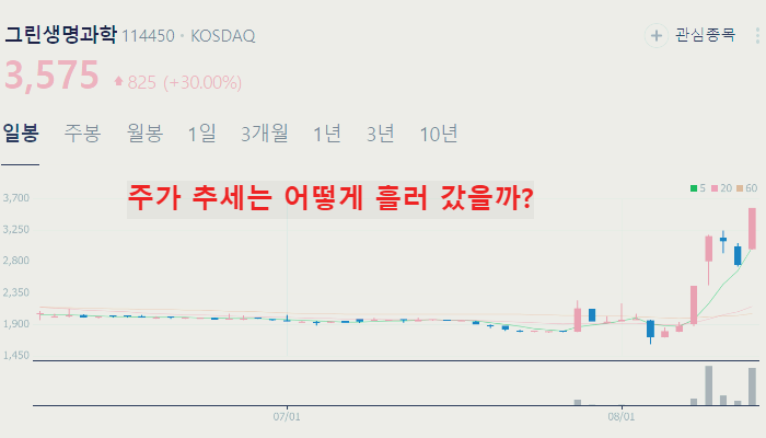 화이자 관련주 대장주 TOP10