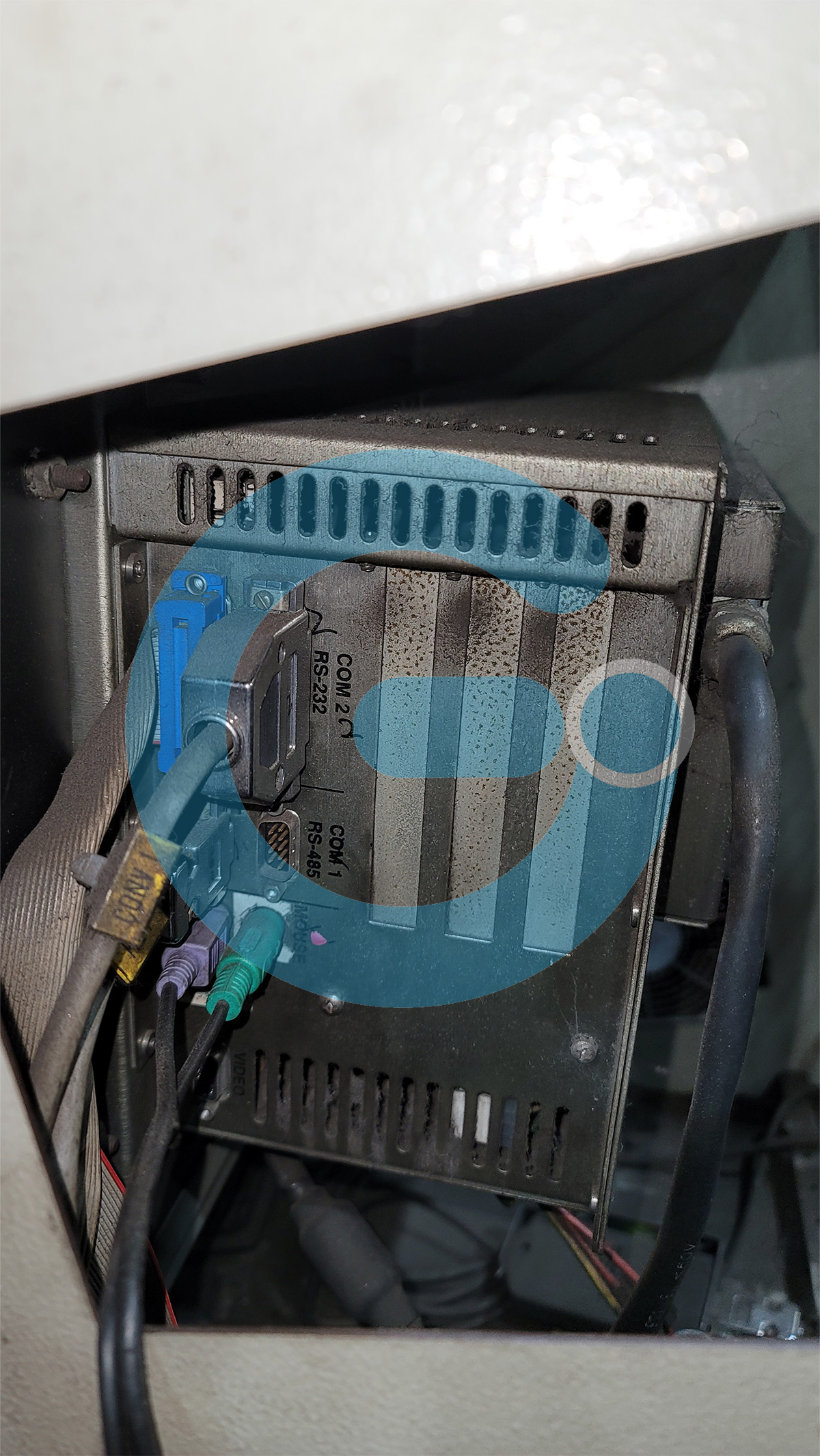 팔레타이저 컨트롤 판넬 PC XYCOM 3510 T -> ADVANTECH UNO-3072-P12CE 개조, 지아이오토메이션(주)_개조순서3