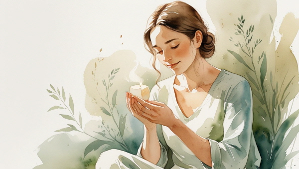 ISFP의 중독은 자신을 지키기 위한 부드러운 습관이었습니다에 관한 그림