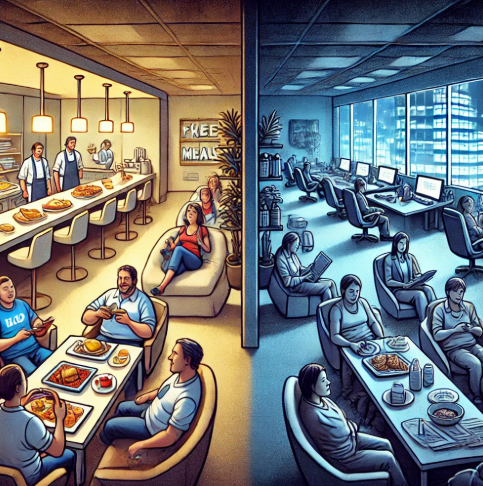 대기업과 중소기업 복지 격차 : 급여, 근무환경, 직원 교육 관련 사진