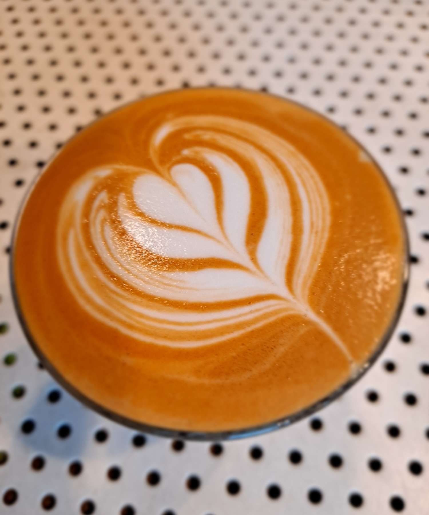 라떼아트 하트인하트