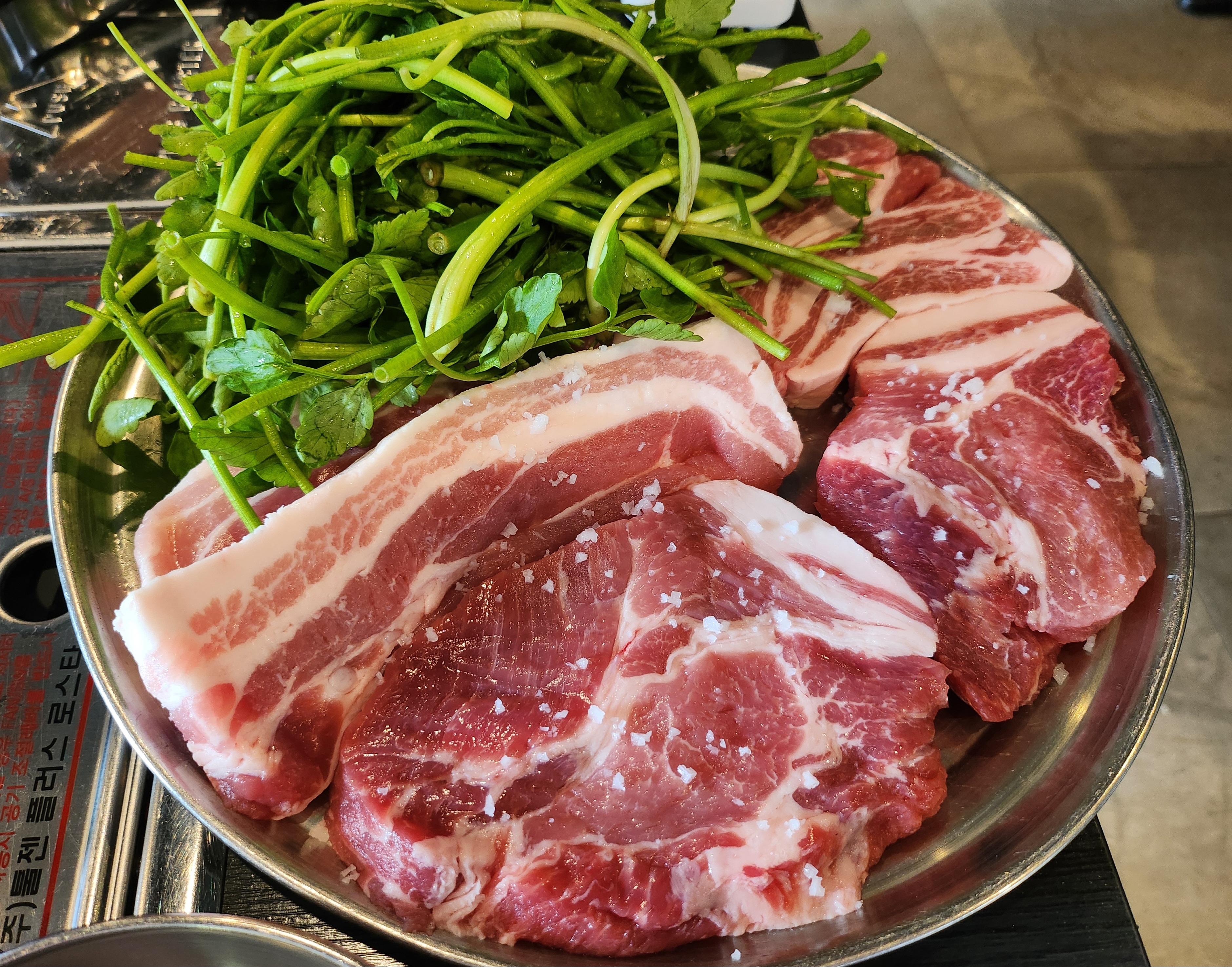 탐라돗 일산백석점 내돈내산 방문기, 미나리와 오겹살 조합이 좋았어요 4