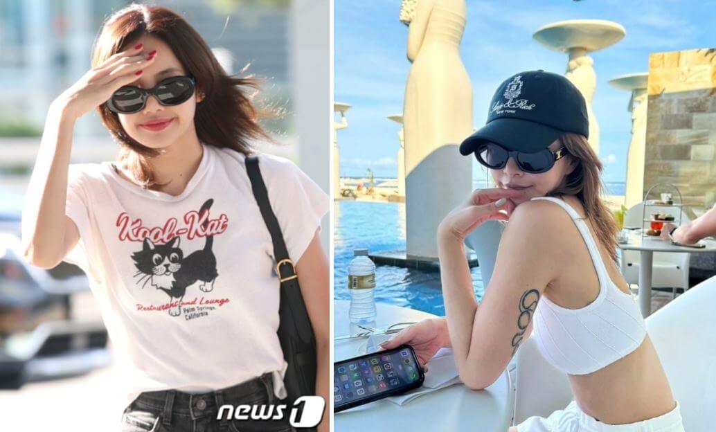 셀린느 선글라스 착용