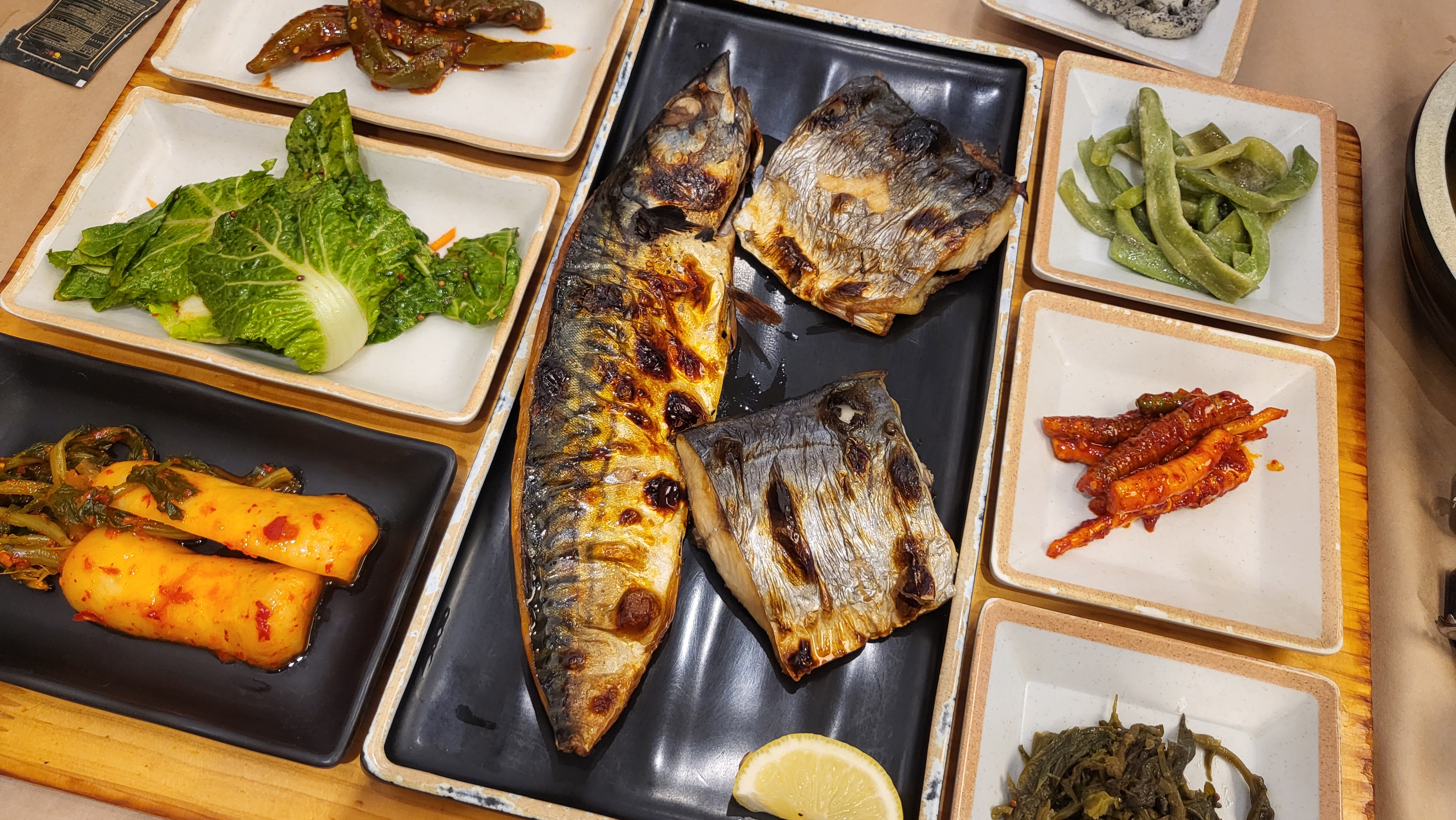 산으로간고등어 고등어구이 삼치구이