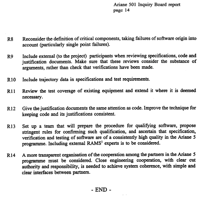 사고 조사 보고서에서 발췌한 대응 방안 2