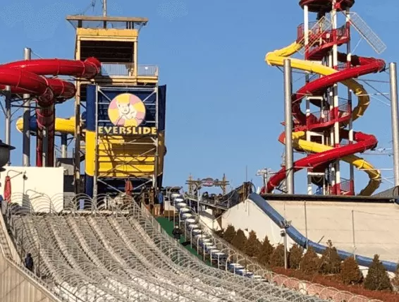 원마운트 스노우파크 미끄럼틀