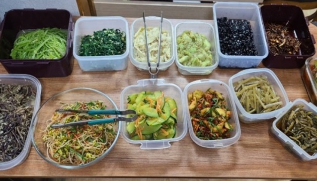 지리산둘레길-남원-민박-태양초민박-남이할매의봄나물밥상