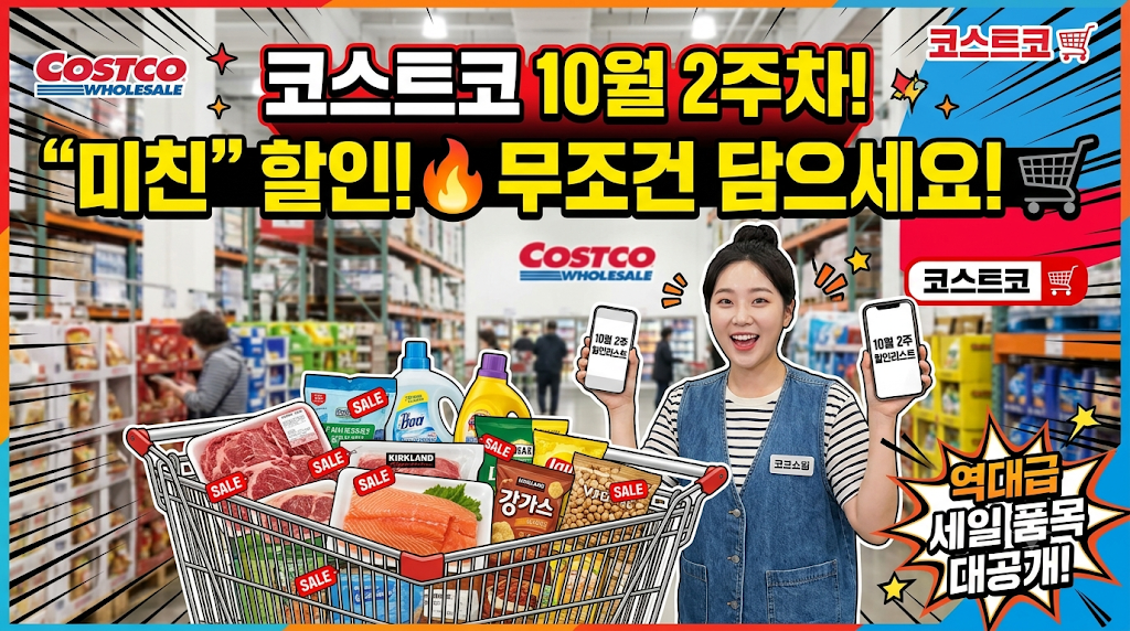 코스트코 10월 2주차 할인!