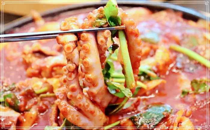 인천 서구청 맛집 빨간 맛의 유혹, 낙지볶음