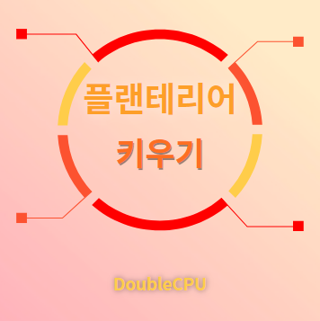 플랜테리어 키우기