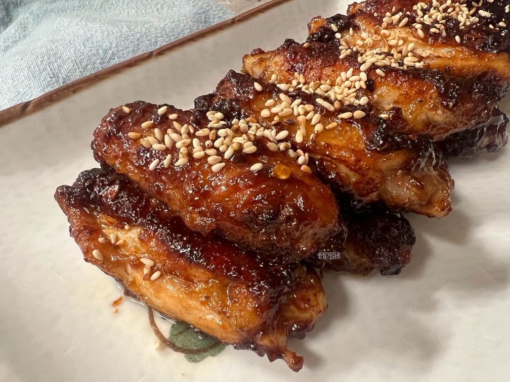 닭날개간장조림 만들었어요