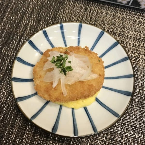 연근 쿠사케, 옥수수 퓨레