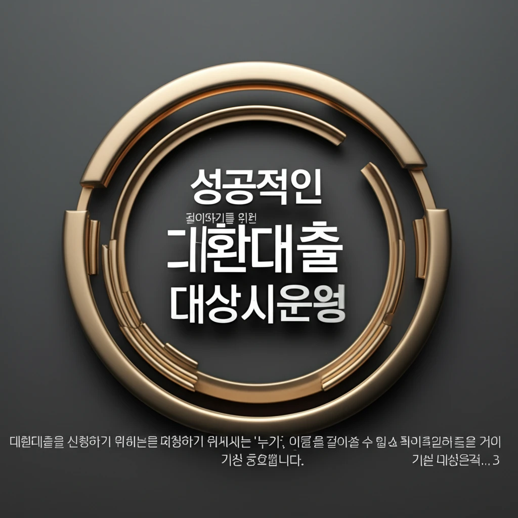 신한은행 대환대출 신청 자격 요건 및..