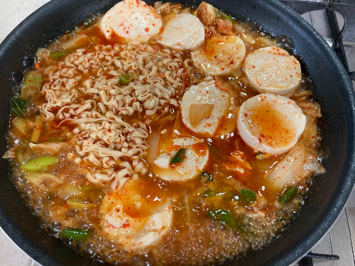 농심 멸치칼국수 순두부 칼국수 레시피
