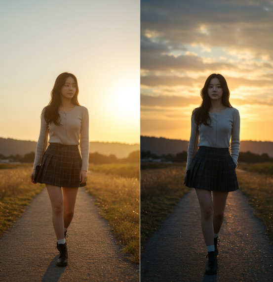 아침 걷기 vs 🌙 저녁 걷기