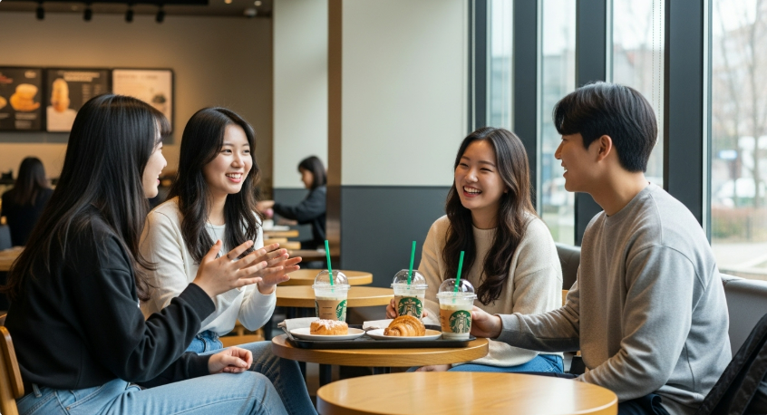 스벅16명아줌마모임,스타벅스 단체 손님,아줌마 모임 논란,카페 매너,온라인 커뮤니티 밈,공공장소 소음