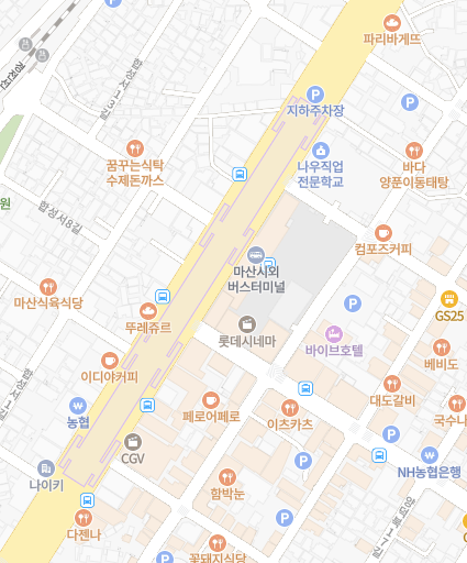 마산시외버스터미널 위치