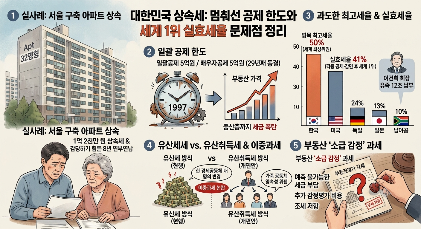대한민국 상속세 지형도
