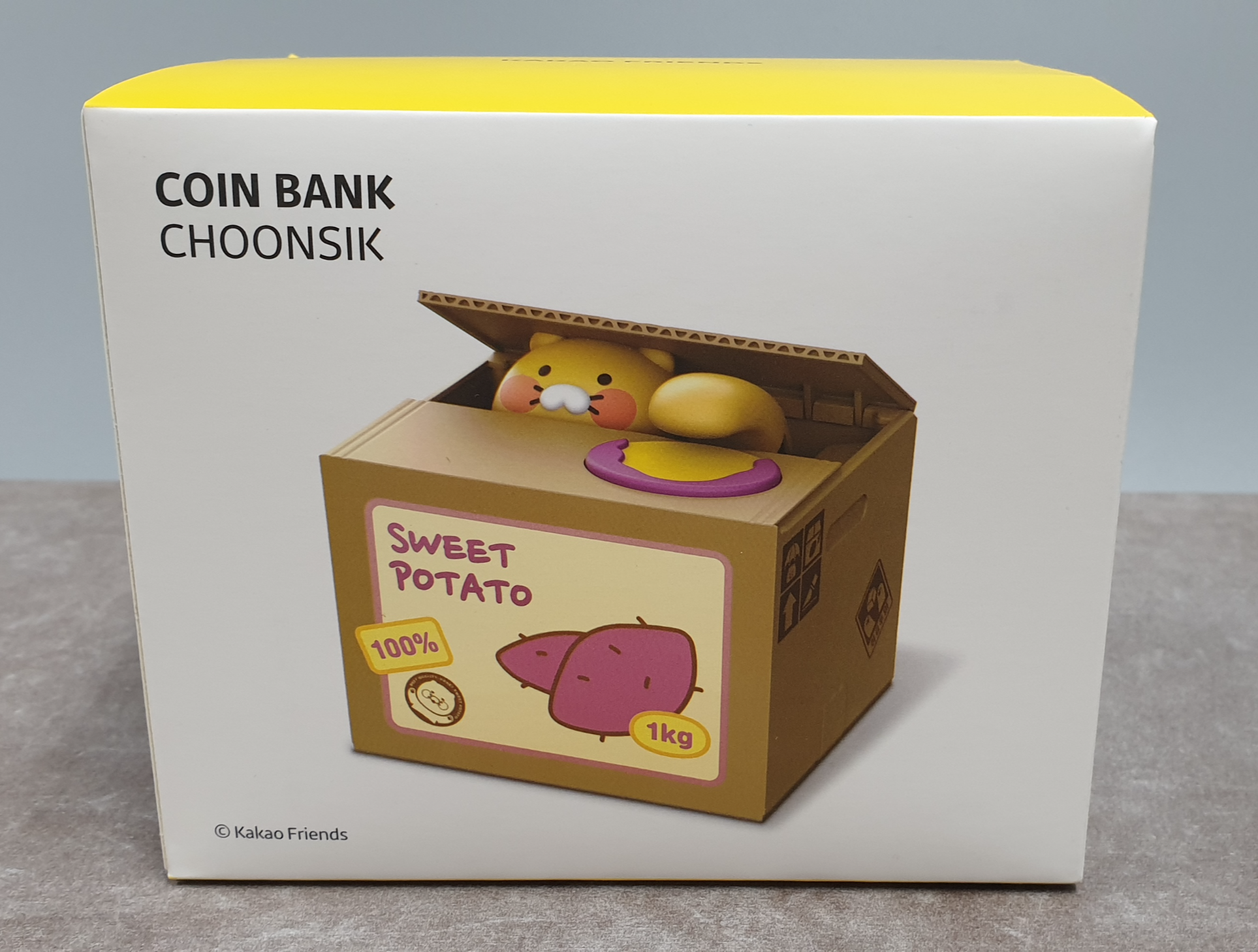 카카오프렌즈 춘식이 춘식이저금통 저금통 무빙저금통