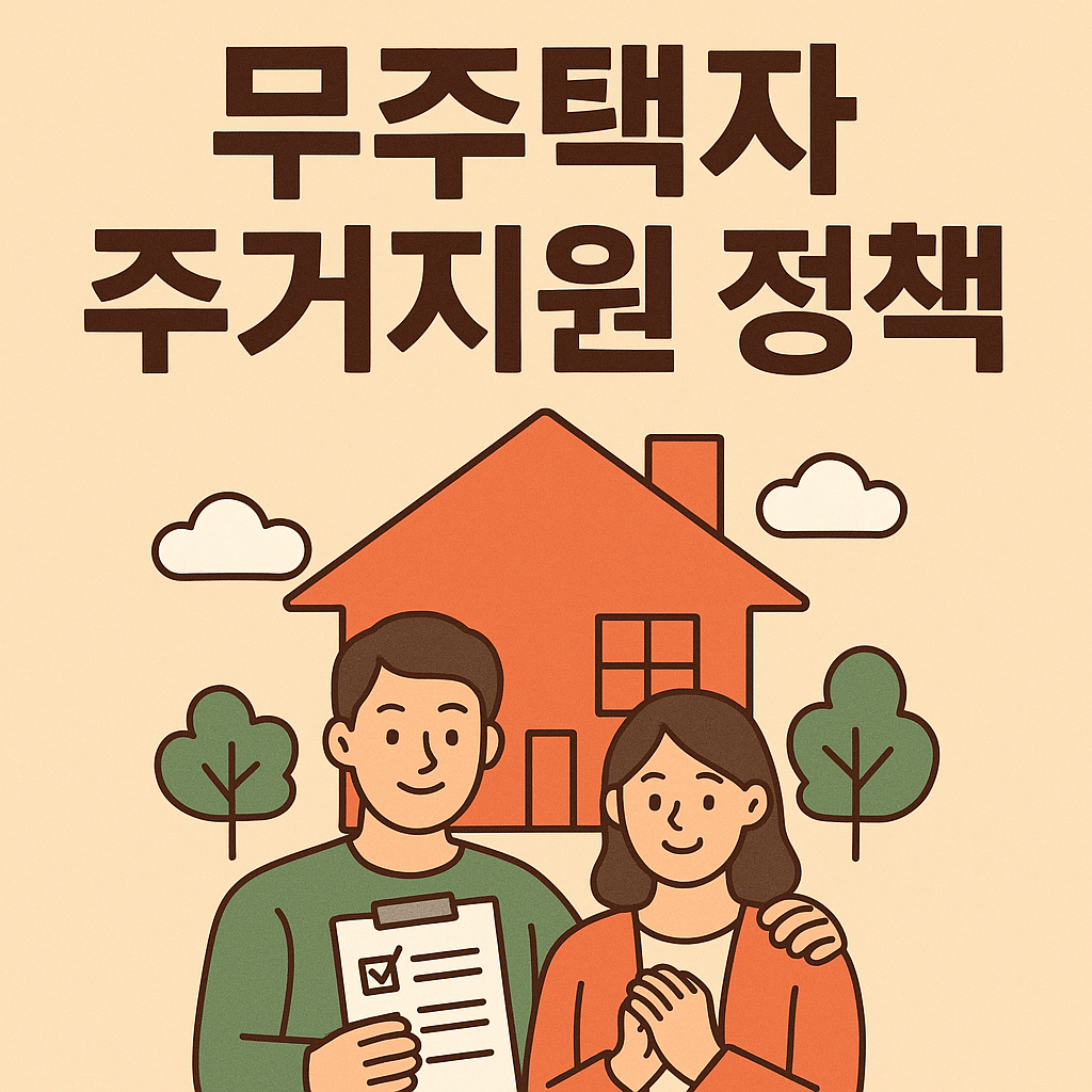 무주택자 주거지원 정책