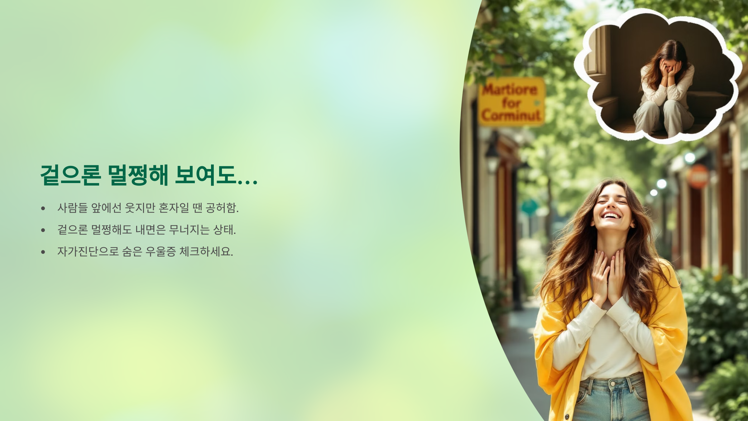 겉으론 멀쩡해 보여도...