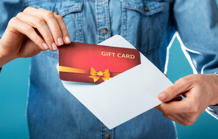 상품권 일러스트