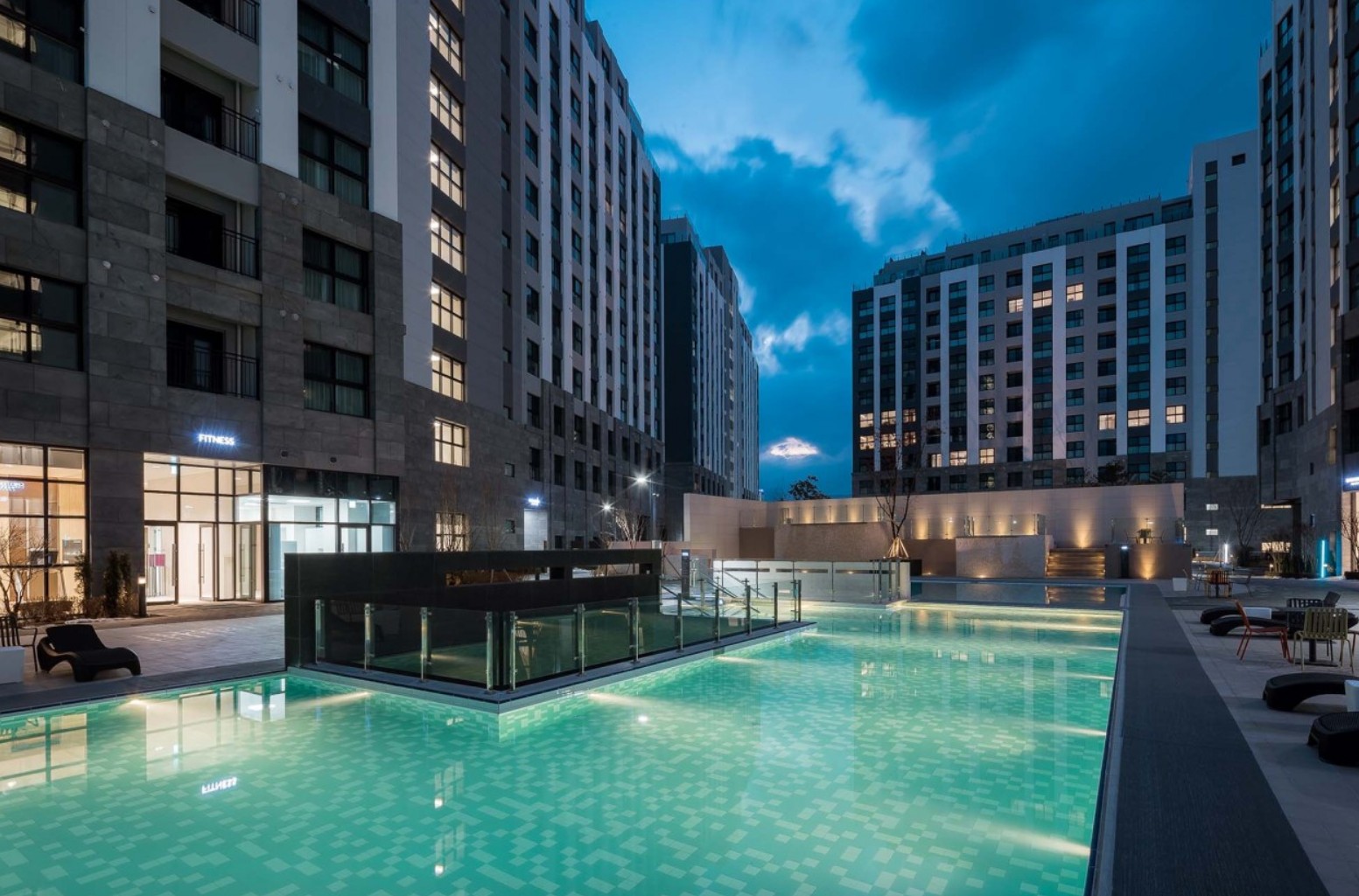 체스터톤스속초 수영장 뷰 전경 사진