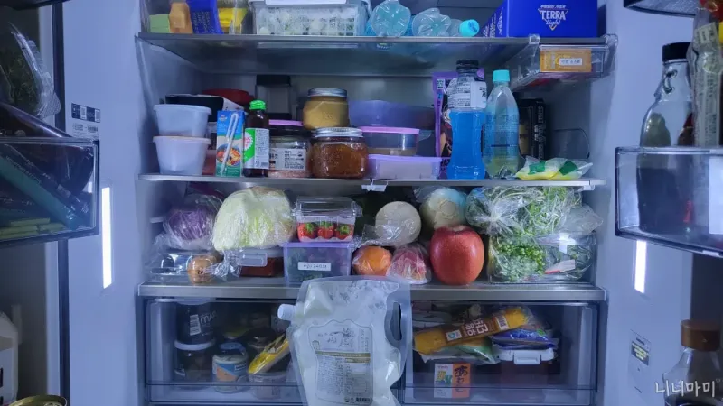 충격적인냉장고상태
