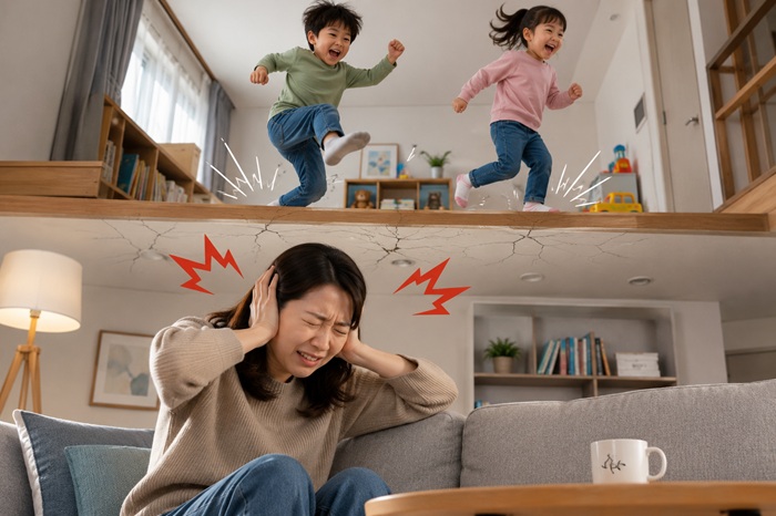 층간 소음 사진