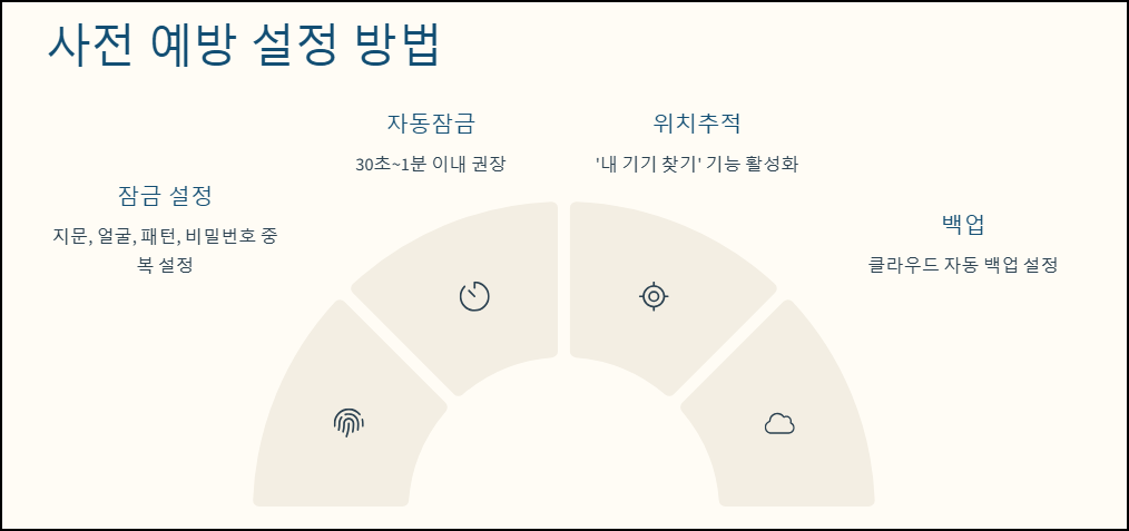 사전 예방 설정 방법