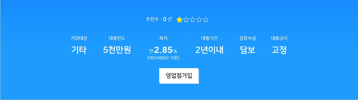 '새 출발 희망농업 상생대출'